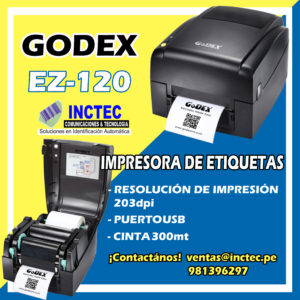 impresora Godex-ez120