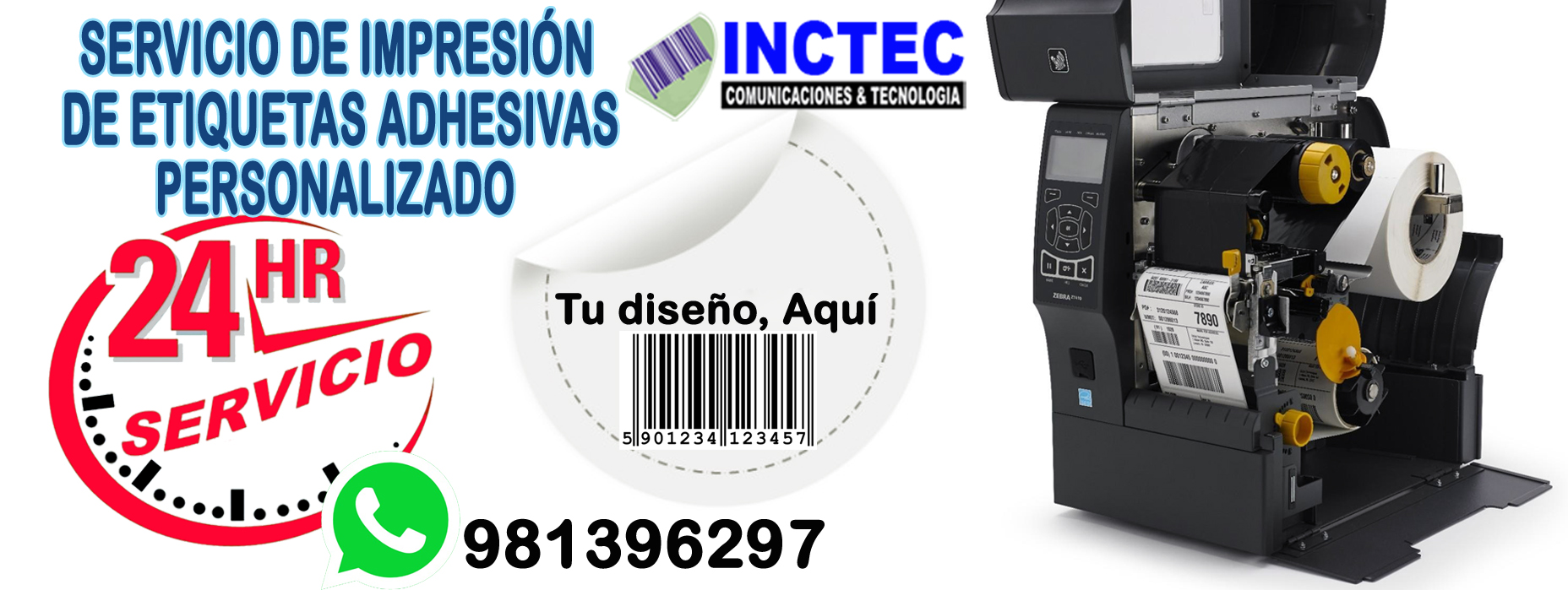 Servicio de Impresion etiquetas