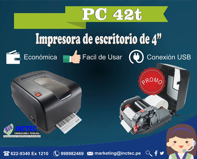Impresora de etiquetas honeywell-inctec