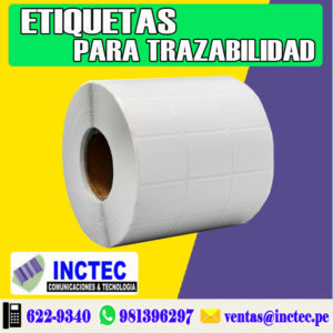 Etiquetas de trazabilidad