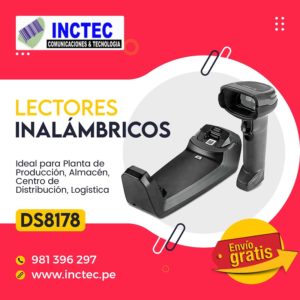 Lectores inalámbricos para inventarios