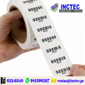 impresión de datos variables número secuencial etiquetas