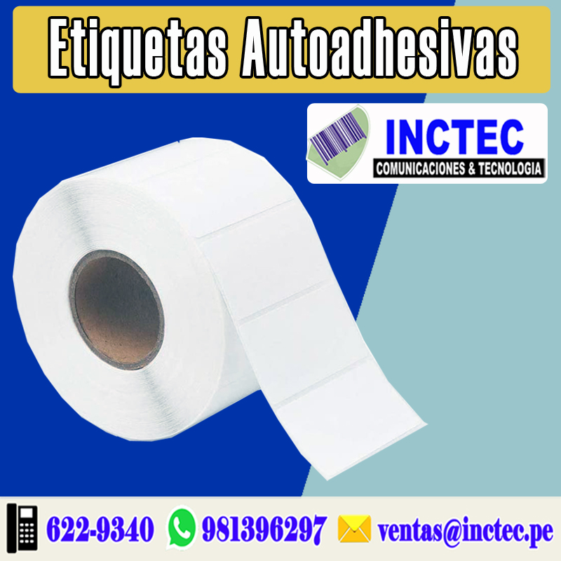 Etiquetas Adhesivas en rollo trujillo