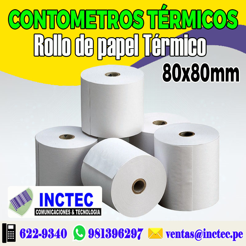 ROLLO CONTOMETROS TERMICOS PERÚ