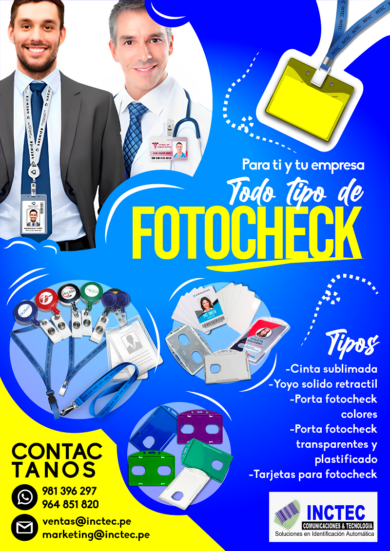 Fotochecks y Credenciales