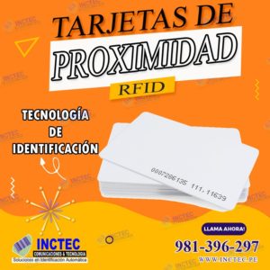 Tarjetas rfid 125 khz
