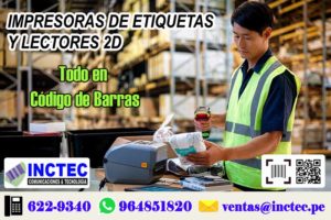 Impresora y Lectores para códigos de barras