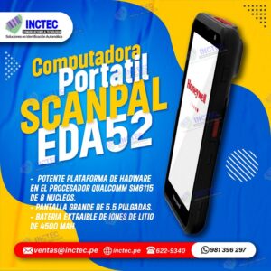 Terminal PDA Honeywell EDA52