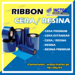 Venta de Ribbon cera y resina