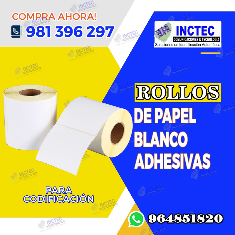 Etiquetas-autoadhesivas-en-rollo-blancas-en-Miraflores